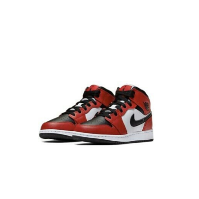 נעלי נייק אייר ג'ורדן | Nike Air Jordan 1 Mid Chicago Black toe