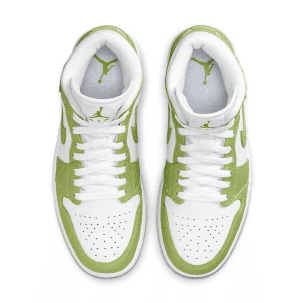 נעלי נייק אייר ג'ורדן | Nike Air Jordan 1 Mid Green Python