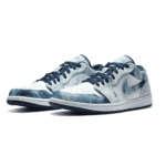 נעלי נייק אייר ג'ורדן | Nike Air Jordan 1 Low Se Washed Denim