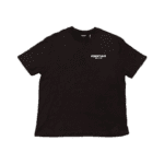 בגדי Essentials T Shirt Boxy Black White Logo
