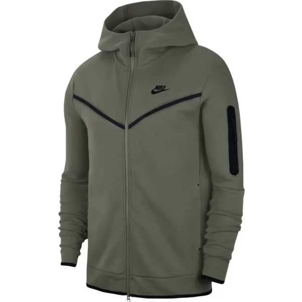 בגדי Nike Sportswear Tech Fleece – סווטשירט ירוק זית