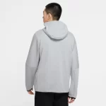 בגדי Nike Sportswear Tech Fleece – סווטשירט אפור מלאנג׳