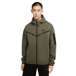 בגדי Nike Sportswear Tech Fleece – סווטשירט ירוק זית