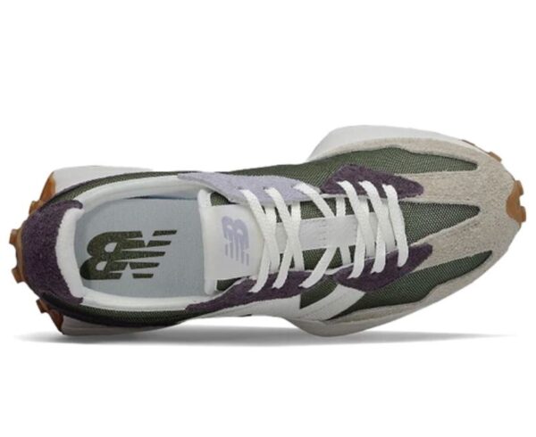 נעלי ניו באלנס | New balance 327 Oak leaf green/mystic purple
