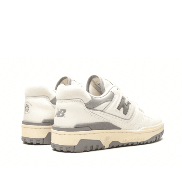 נעלי ניו באלנס | New Balance 550 Leather White Gray