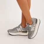 נעלי ניו באלנס | New Balance 574 Platform Grey