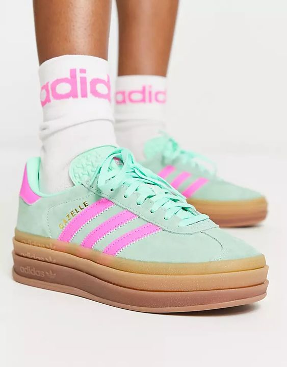 נעלי אדידס גאזל | Adidas Originals Gazelle Bold Green