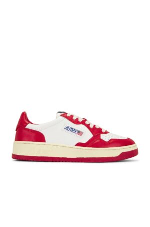 נעלי Autry Medalist Low Sneaker Red