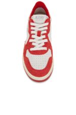 נעלי Autry Medalist Low Sneaker Suede Upper Red